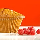 styled product photography,advertising product photography,creative product photography,muffin product photography,food product photography,styled food photography,muffin with raspberry styled photography,reflection product photography,