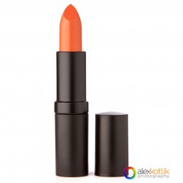 orange lipstick, not branded